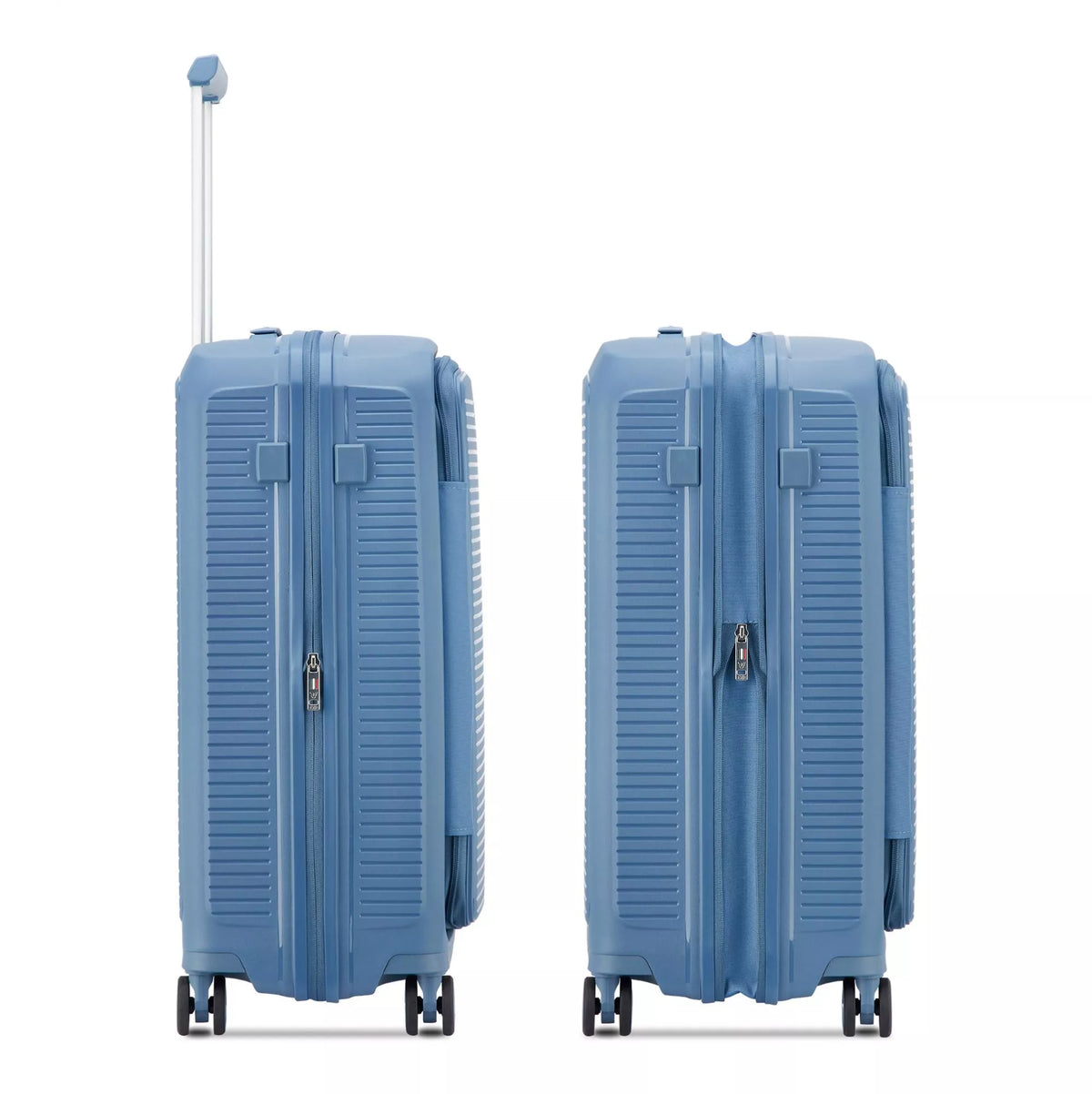 Blue Roncato ARCADE DLX Medium Spinner, hardside luggage polypropylene – view 3