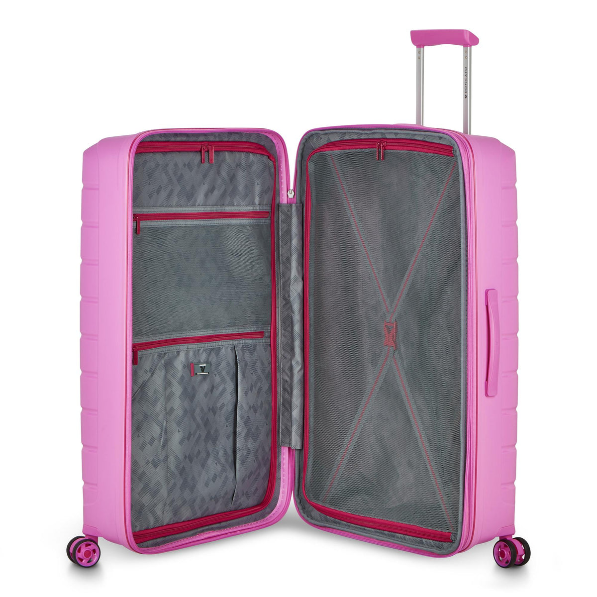 Pink Roncato B-Flying Large Spinner Expandable 76 Cm, hardside luggage polypropylene – view 3