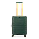 Green Roncato B-Flying Move Carry-On Spinner Expandable 55 Cm, hardside luggage