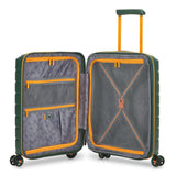Green Roncato B-Flying Move Carry-On Spinner Expandable 55 Cm, hardside luggage – view 3