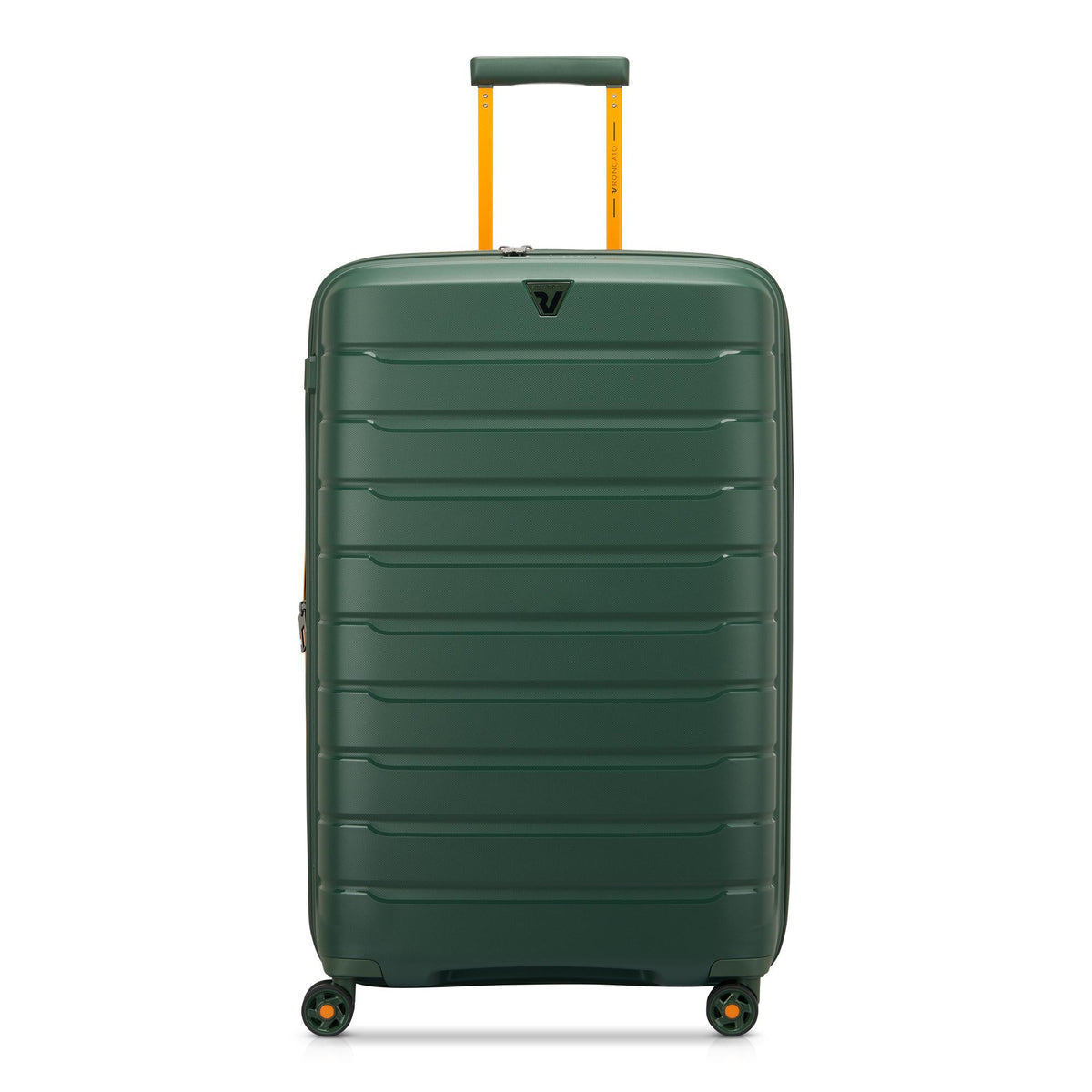 Green Roncato B-Flying Move Large Spinner Expandable 76 Cm, hardside luggage