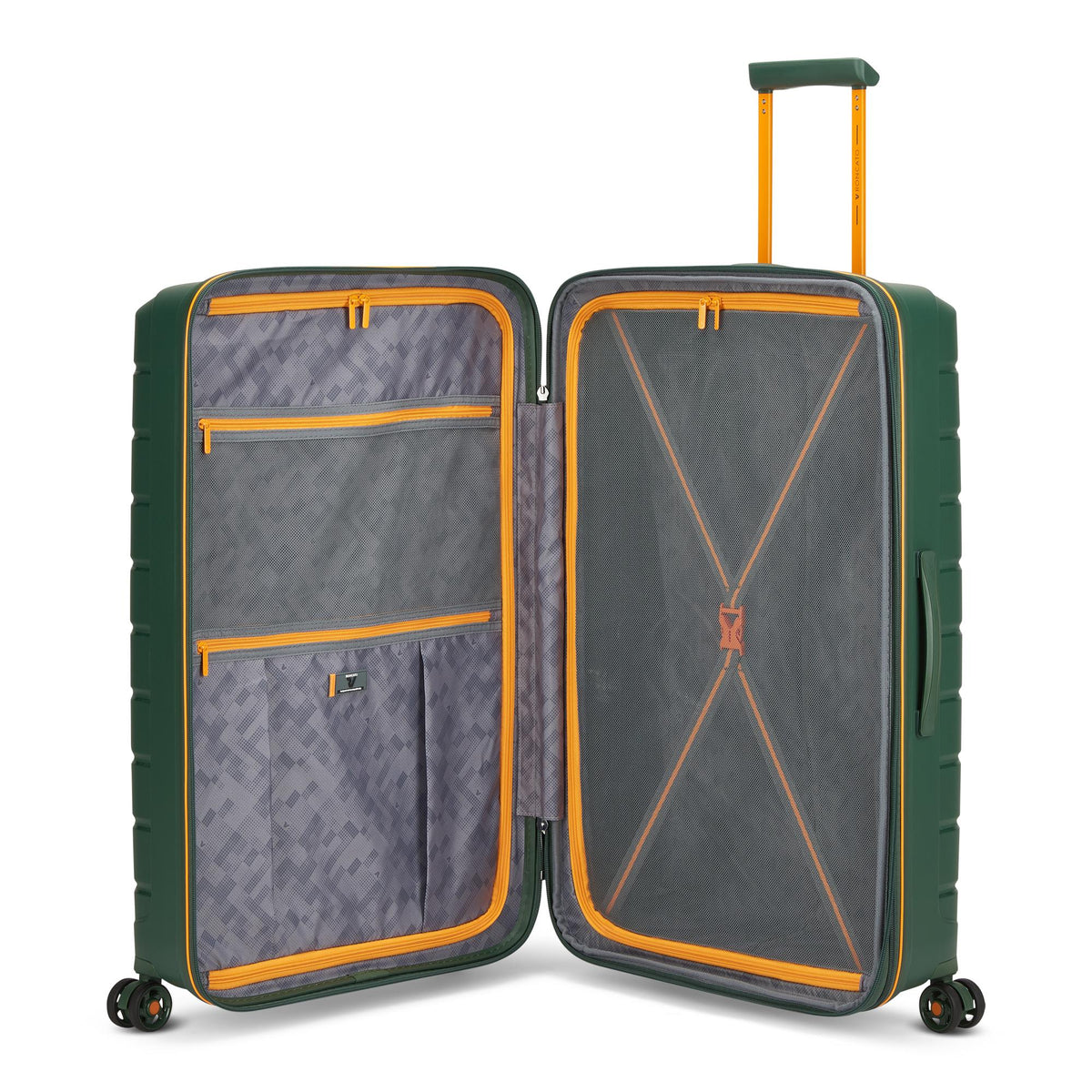 Green Roncato B-Flying Move Large Spinner Expandable 76 Cm, hardside luggage – view 7