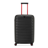 Black Roncato B-flying Move medium expandable spinner 68 cm, hardside luggage polypropylene