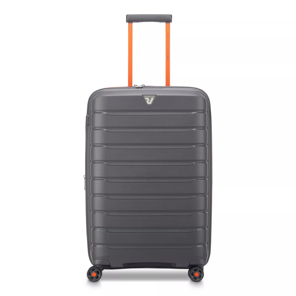 Grey Roncato B-flying Move medium expandable spinner 68 cm, hardside luggage polypropylene