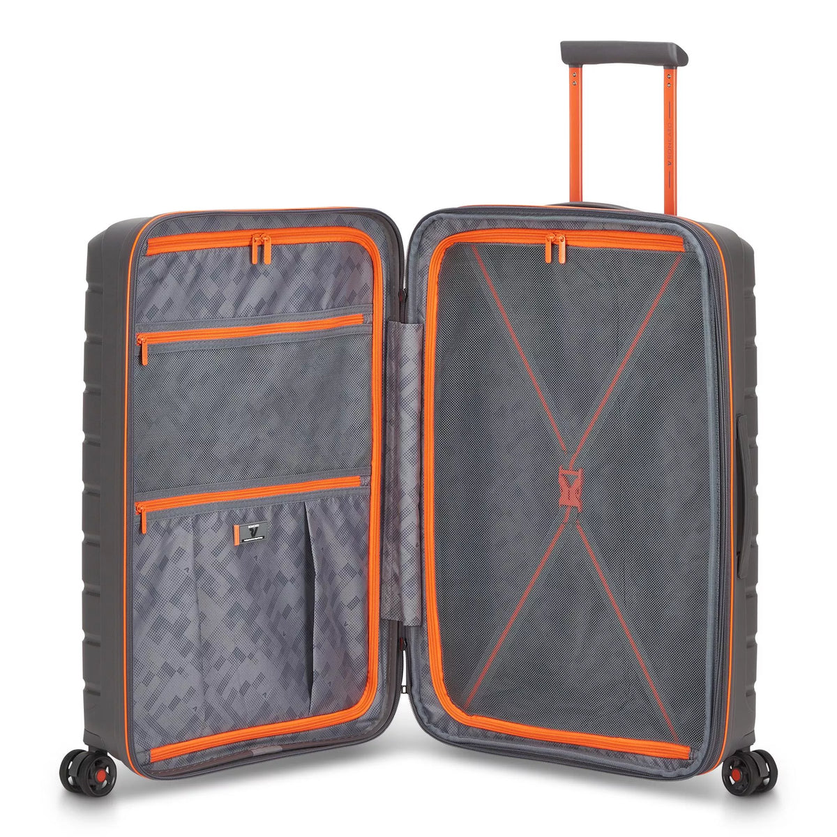 Grey Roncato B-flying Move medium expandable spinner 68 cm, hardside luggage polypropylene – view 3