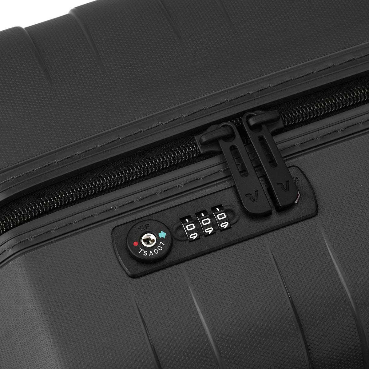Black Roncato Box Sport 2.0 Medium Trolley 4 Wheels, hardside luggage polypropylene – view 6