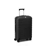 Black Roncato Box Sport 2.0 Medium Trolley 4 Wheels, hardside luggage polypropylene – view 9