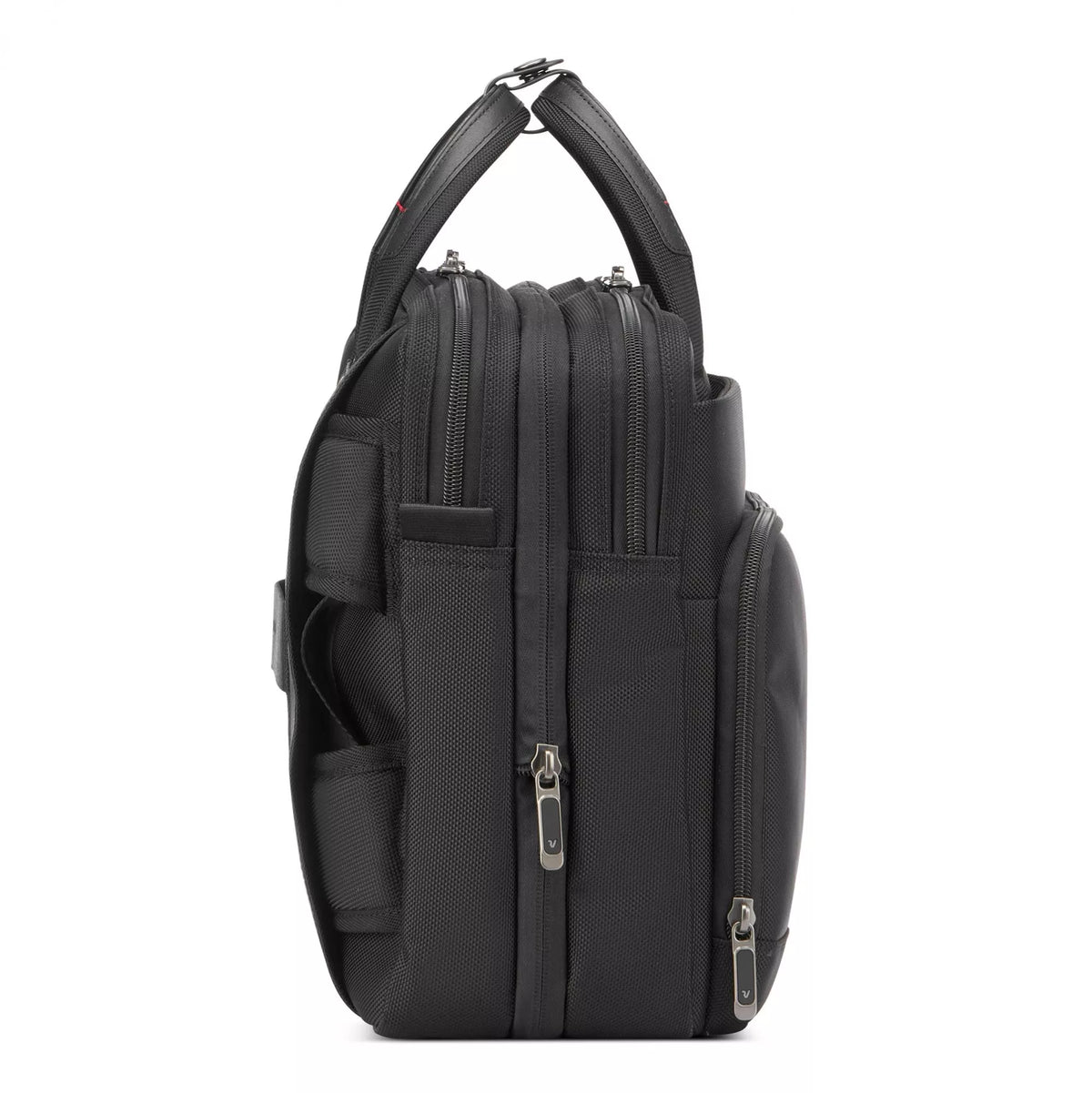 Black Roncato CAMBRIDGE Laptop briefcase, laptop bag balistic nylon – view 2