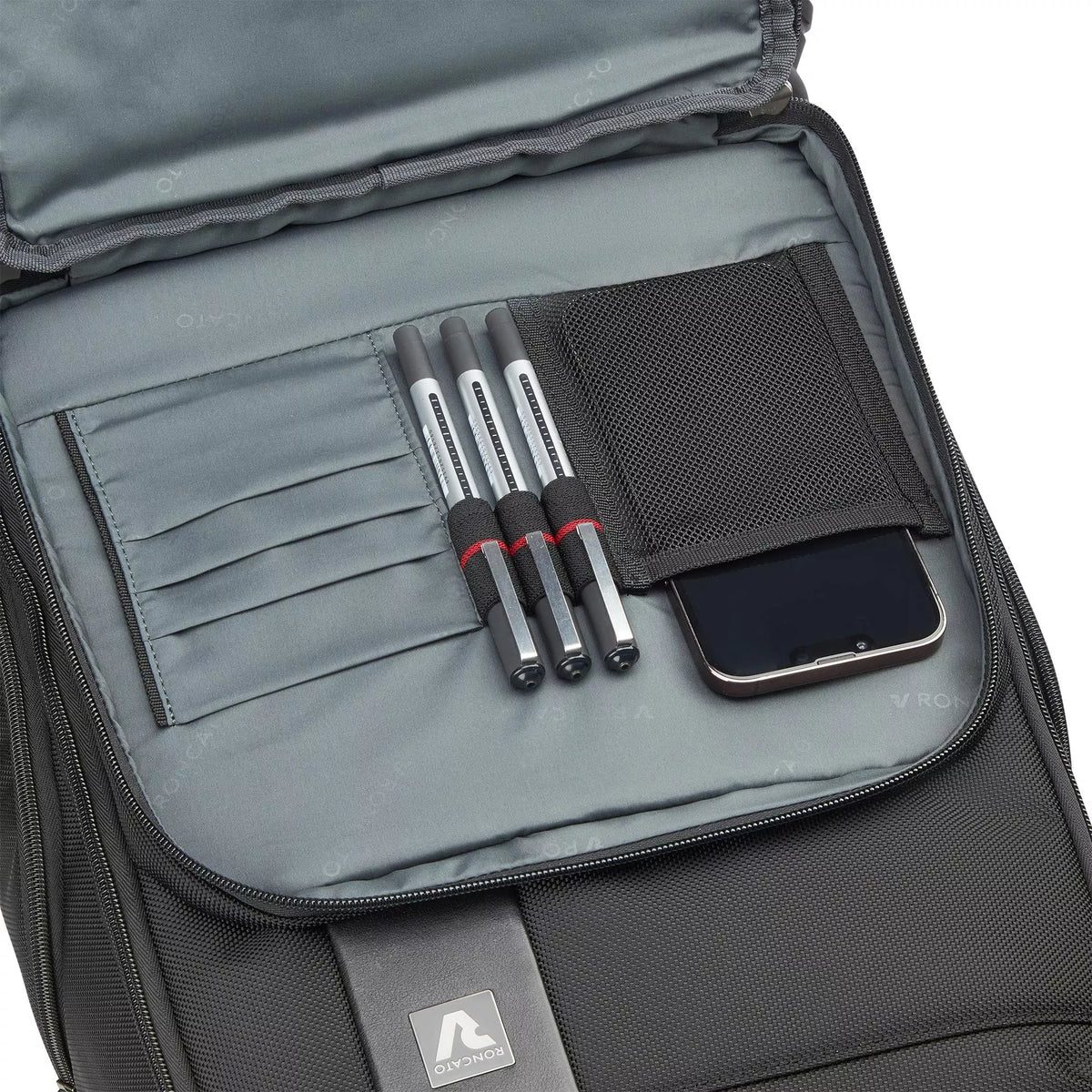 Navy Roncato CAMBRIDGE Travel backpack, laptop backpack – view 4