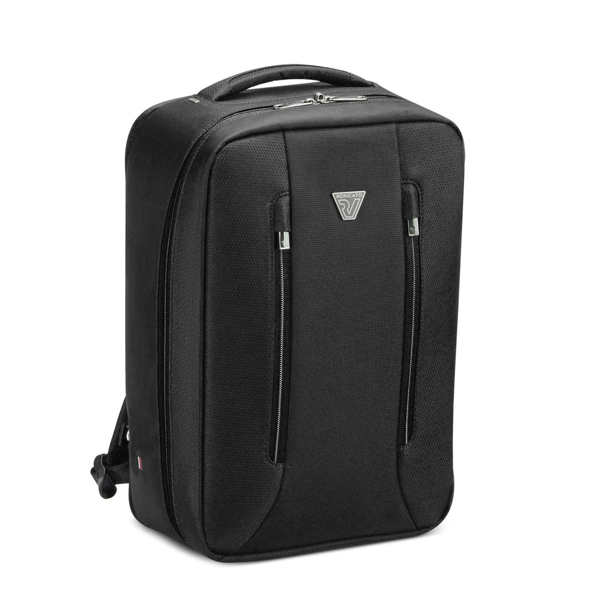 Black Roncato City 3.0 Travel Backpack, cabin backpack nylon/polyester – view 5