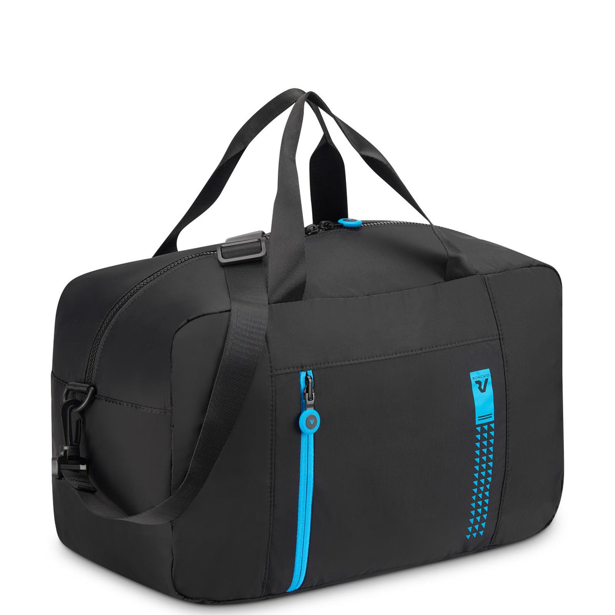 Navy Roncato Compact Neon Ryanair Cabin Bag, travel bag polyester – view 4