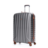 Grey Roncato E-Lite Large Trolley 80 Cm, hardside luggage polycarbonate – view 4