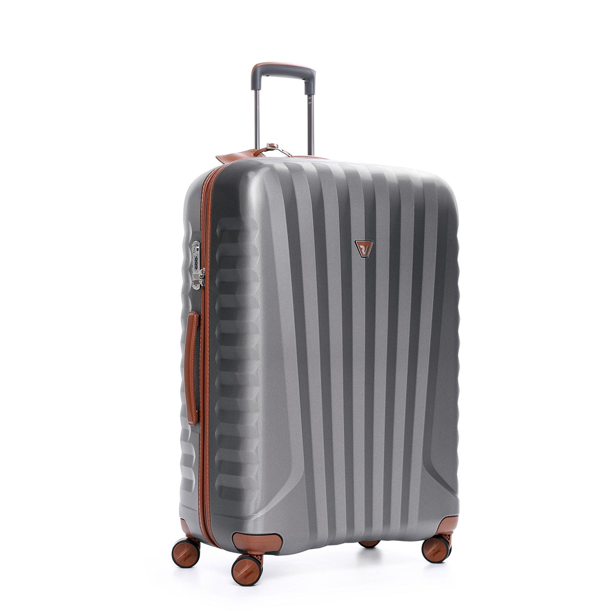 Grey Roncato E-Lite Large Trolley 80 Cm, hardside luggage polycarbonate – view 9