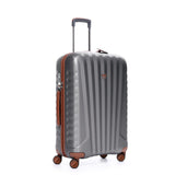 Grey Roncato E-Lite Medium Trolley, hardside luggage polycarbonate – view 9