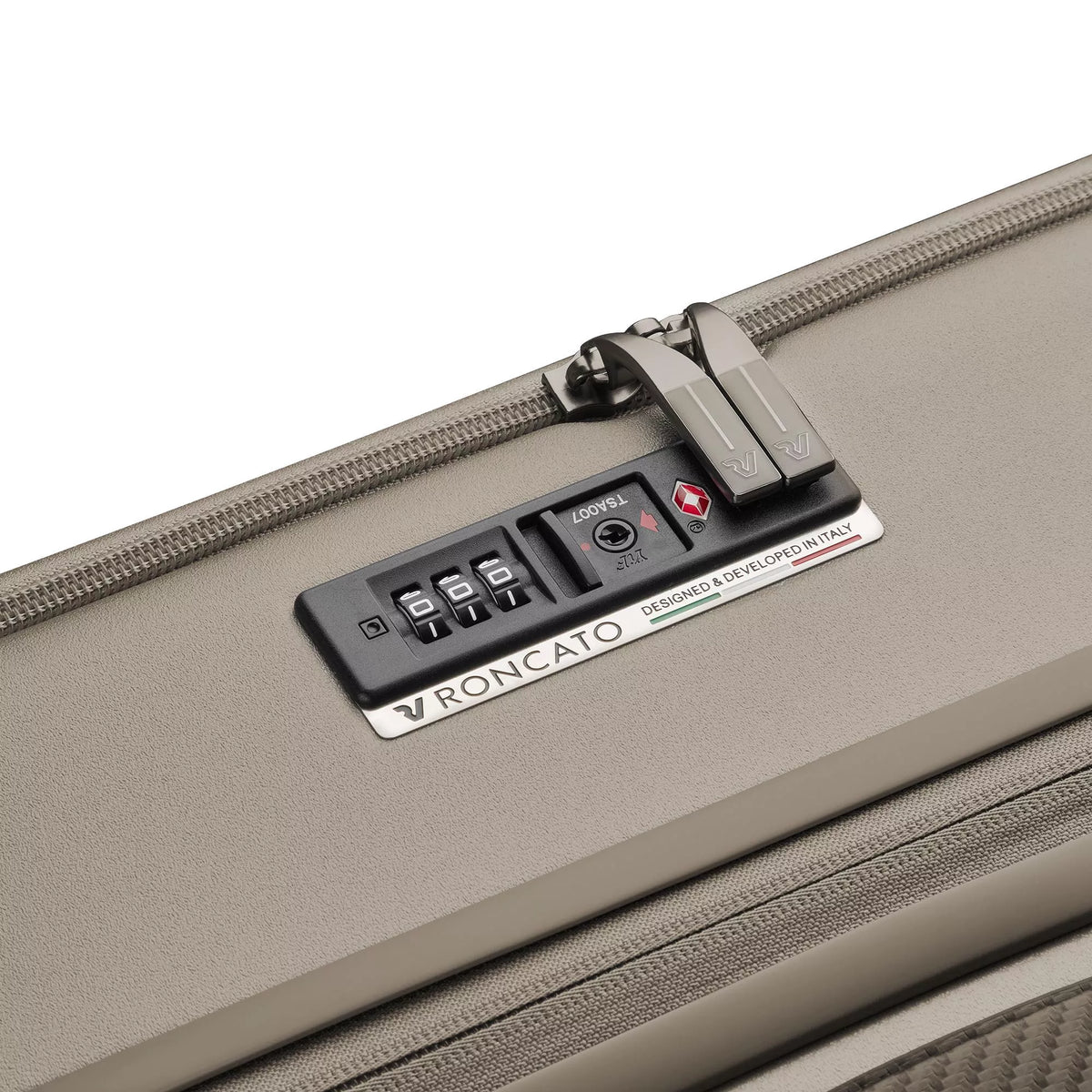 Grey Roncato FLORENCE Medium spinner, hardside luggage polycarbonate – view 7