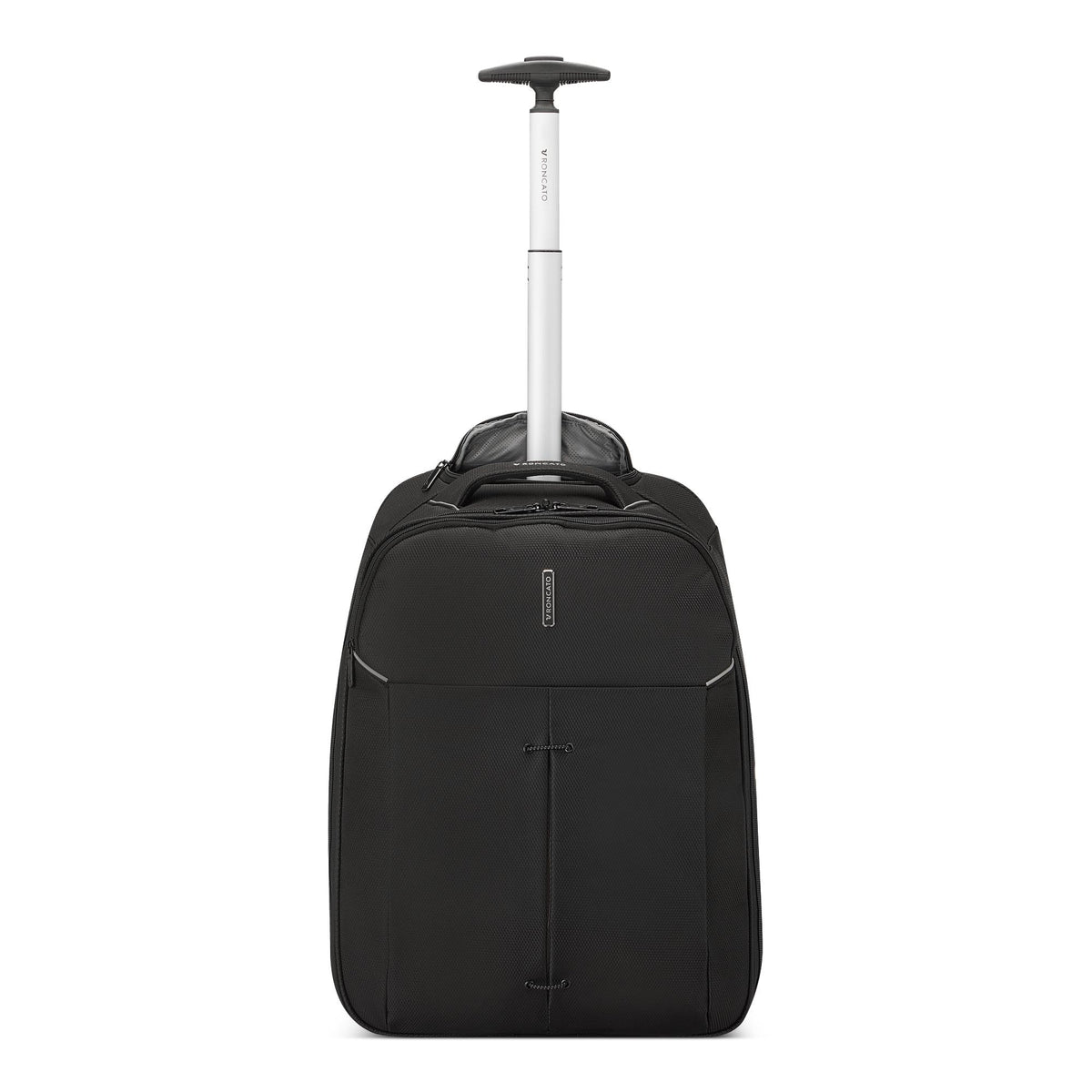 Black Roncato Ironik 2.0 Medium Cabin Backpack Trolley (42 L)