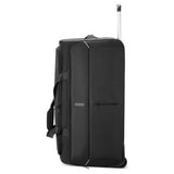 Black Roncato Ironik 2.0 wheeled duffle trolley 98 L, duffle bag