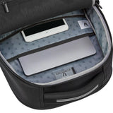 Black Roncato K 2 Business Backpack, laptop backpack polyester – view 3