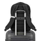 Black Roncato K 2 Business Backpack, laptop backpack polyester – view 6