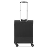 Navy Roncato Lite Soft Cabin Trolley 4w 55x40x20 Cm, softside luggage – view 3