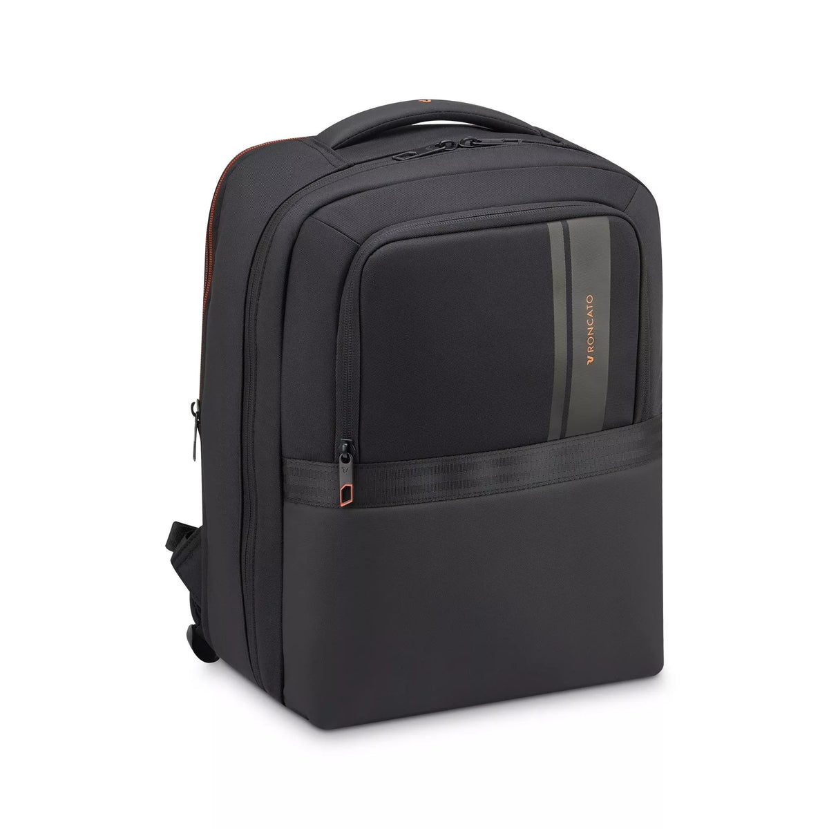 Black Roncato METROPOLITAN TRAVEL backpack, nylon/polyester – view 6