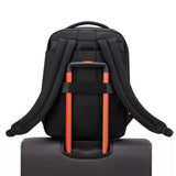Black Roncato METROPOLITAN TRAVEL backpack, nylon/polyester – view 8