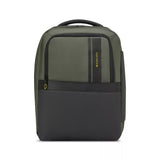 Green Roncato METROPOLITAN TRAVEL backpack, nylon/polyester