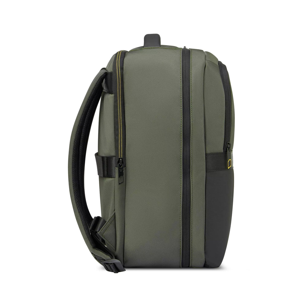 Green Roncato METROPOLITAN TRAVEL backpack, nylon/polyester – view 2