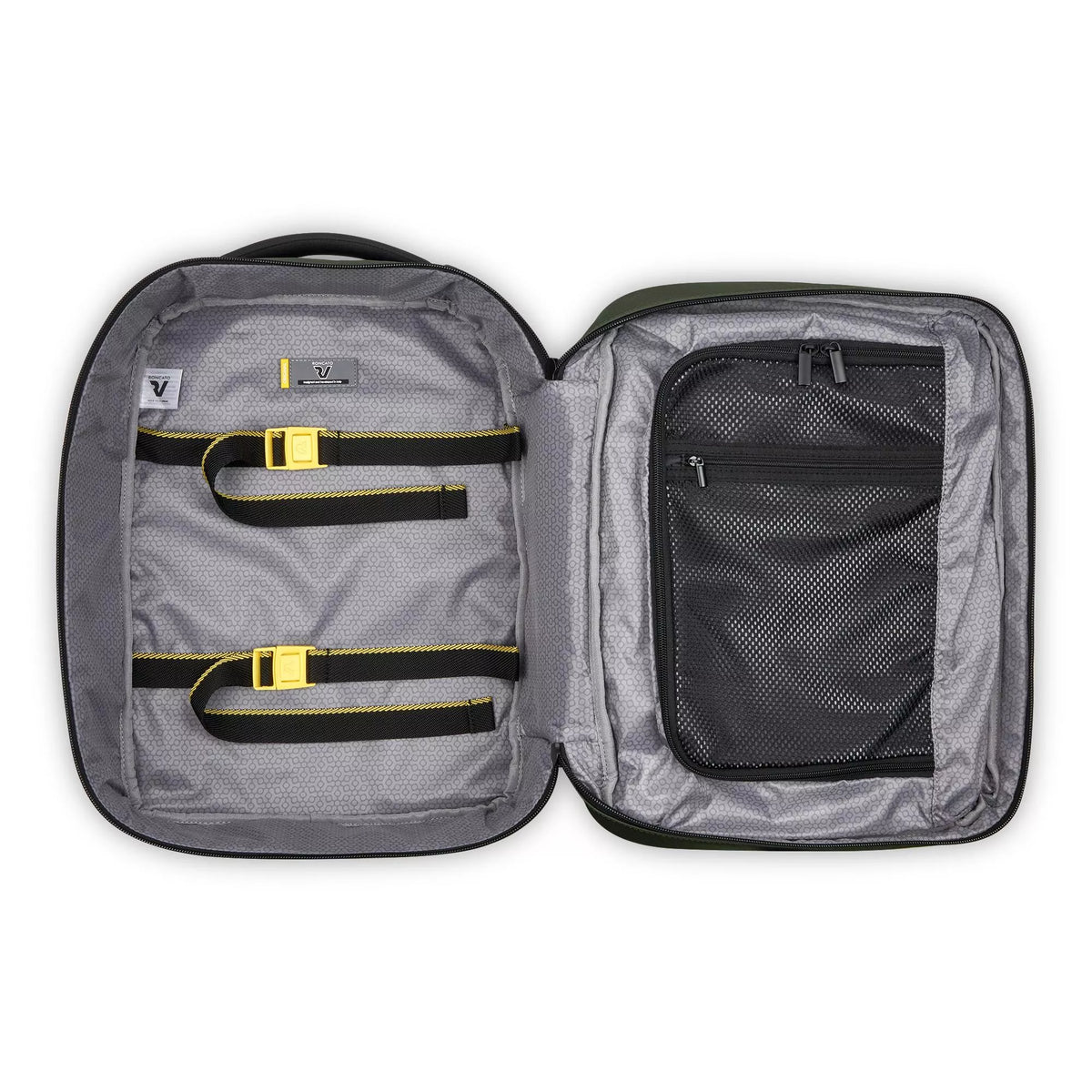 Green Roncato METROPOLITAN TRAVEL backpack, nylon/polyester – view 5