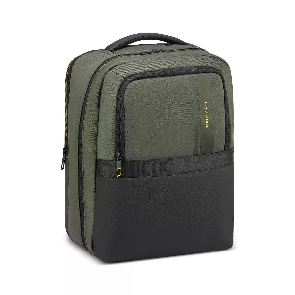 Green Roncato METROPOLITAN TRAVEL backpack, nylon/polyester – view 8