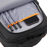 Black Roncato METROPOLITAN TRAVEL Business backpack, laptop backpack nylon/polyester – view 6