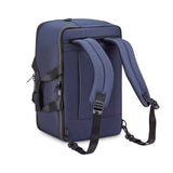 Blue Roncato METROPOLITAN TRAVEL Cabin bag, cabin backpack polyester – view 4