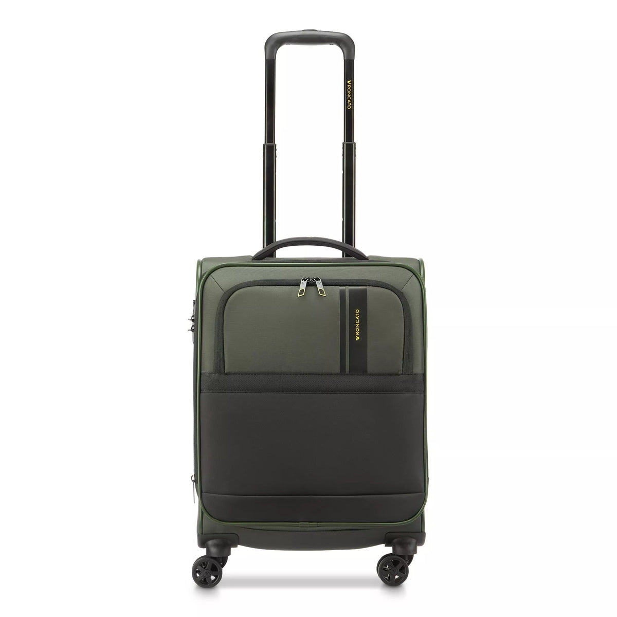 Green Roncato METROPOLITAN TRAVEL Cabin spinner, softside luggage nylon/polyester