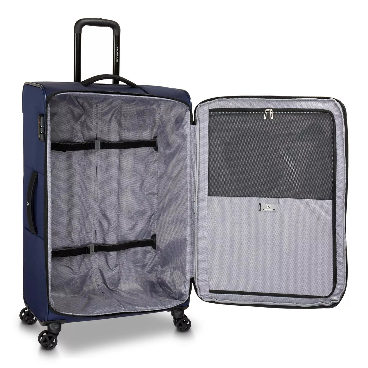 Blue Roncato METROPOLITAN TRAVEL Large spinner., softside luggage nylon/polyester – view 3