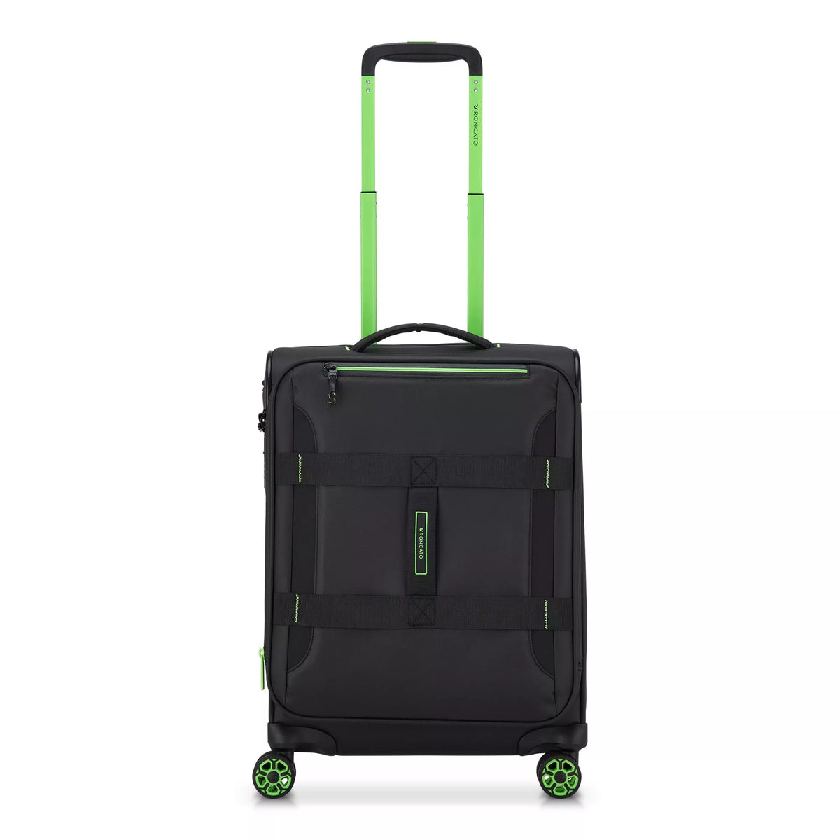 Black Roncato NORWAY Trolley, softside luggage polyester
