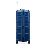 Navy Roncato Relife Large Spinner Expandable 78 Cm With Detachable Wheels, hardside luggage – view 2