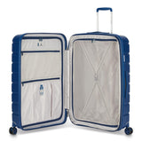 Navy Roncato Relife Large Spinner Expandable 78 Cm With Detachable Wheels, hardside luggage – view 3