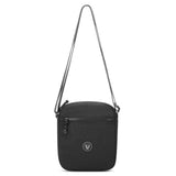 Black Roncato Rolling Crossbody, nylon