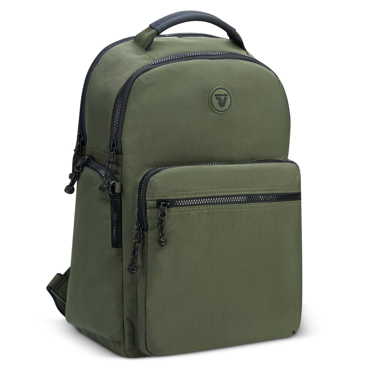 Green Roncato Rolling Large Backpack 2 Compartments, nylon – view 6