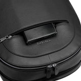 Black Roncato Sidney 14" Laptop Backpack, natural leather – view 7