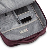 Burgundy Roncato TRIAL Business Backpack, laptop backpack polyester – view 5