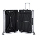 Silver Roncato UNO AL Large spinner, hardside luggage aluminium – view 10