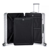 Silver Roncato UNO AL Large spinner, hardside luggage aluminium – view 6