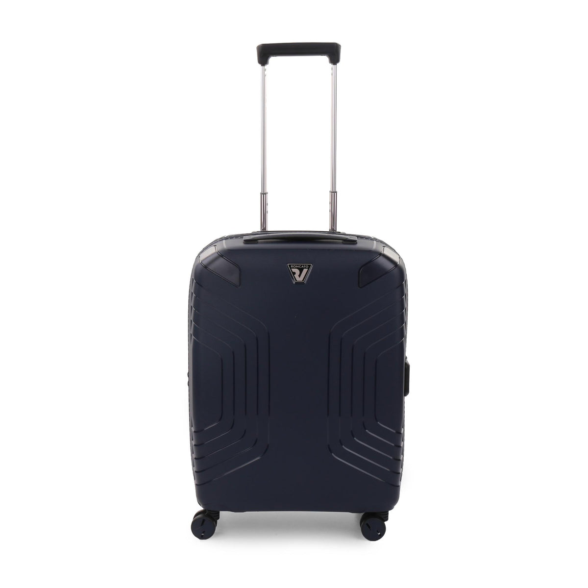 Navy Roncato Ypsilon Cabin Trolley Expandable, hardside luggage