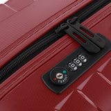 Burgundy Roncato Ypsilon Cabin Trolley Expandable, hardside luggage – view 4