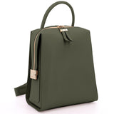 Green Gironacci Backpack 1272, natural leather – view 2