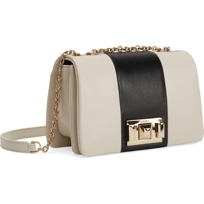 Silver Furla Lulu Mini Crossbody, natural leather – view 3