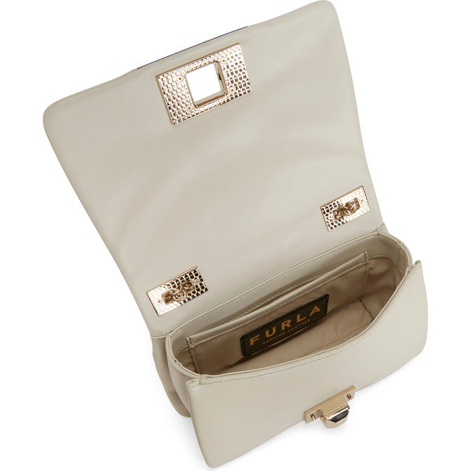 Silver Furla Lulu Mini Crossbody, natural leather – view 6
