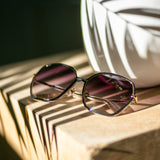 Black Furla Sunglasses Sfu539 – view 2