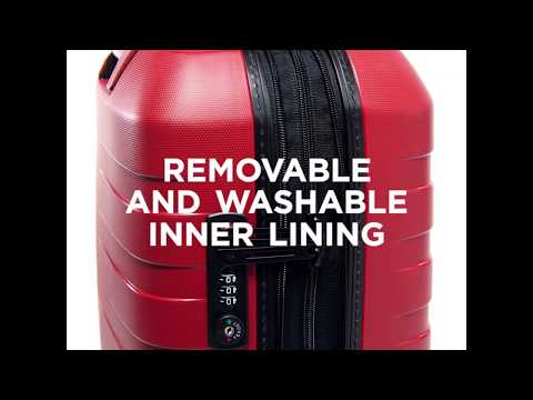 Red Roncato Box 4.0 EXPANDABLE MEDIUM TROLLEY, hardside luggage – view 9